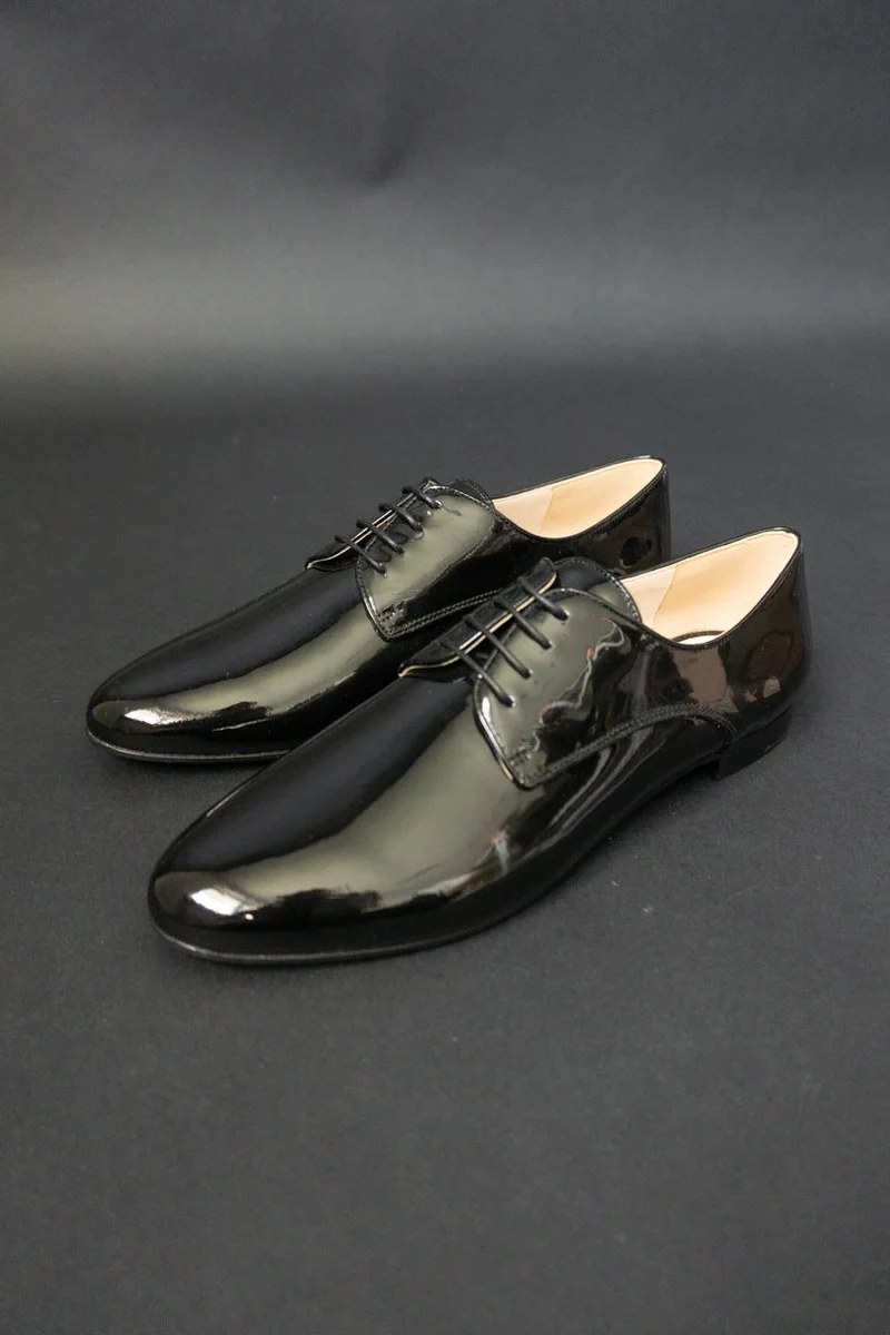 PRADA Schnürschuhe, Lack, 38,5