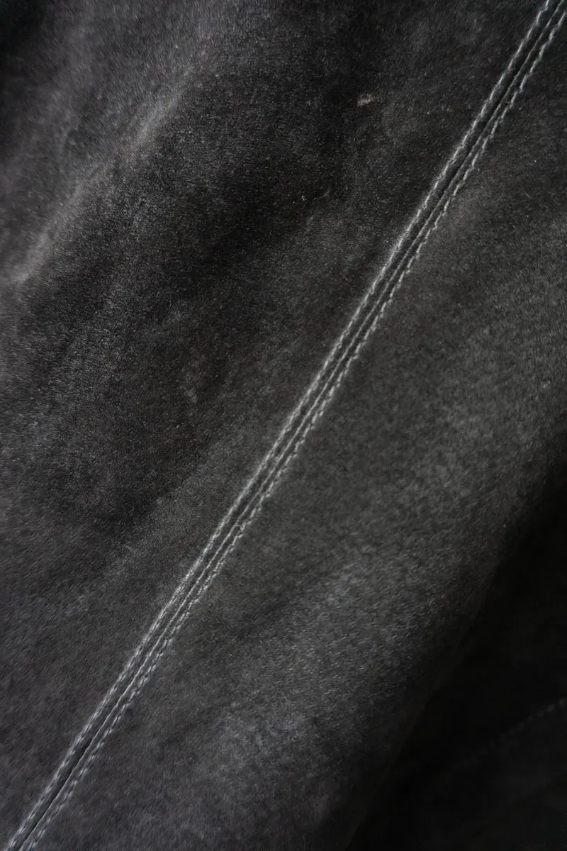 80s Deadstock Lederjacke, S–M