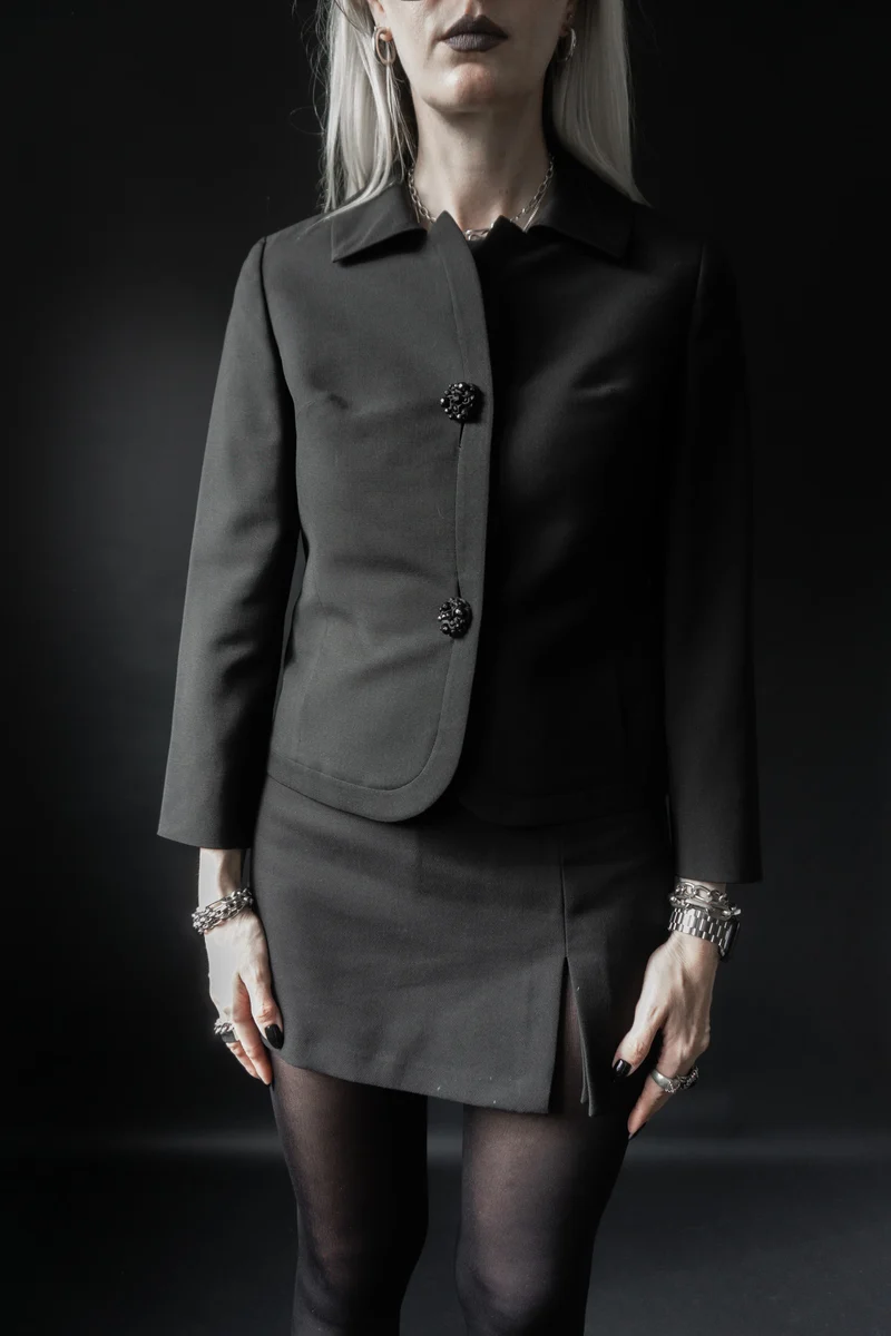 60s Goth Blazer, S–M
