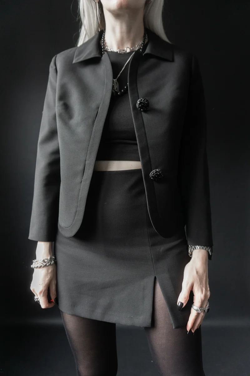 60s Goth Blazer, S–M