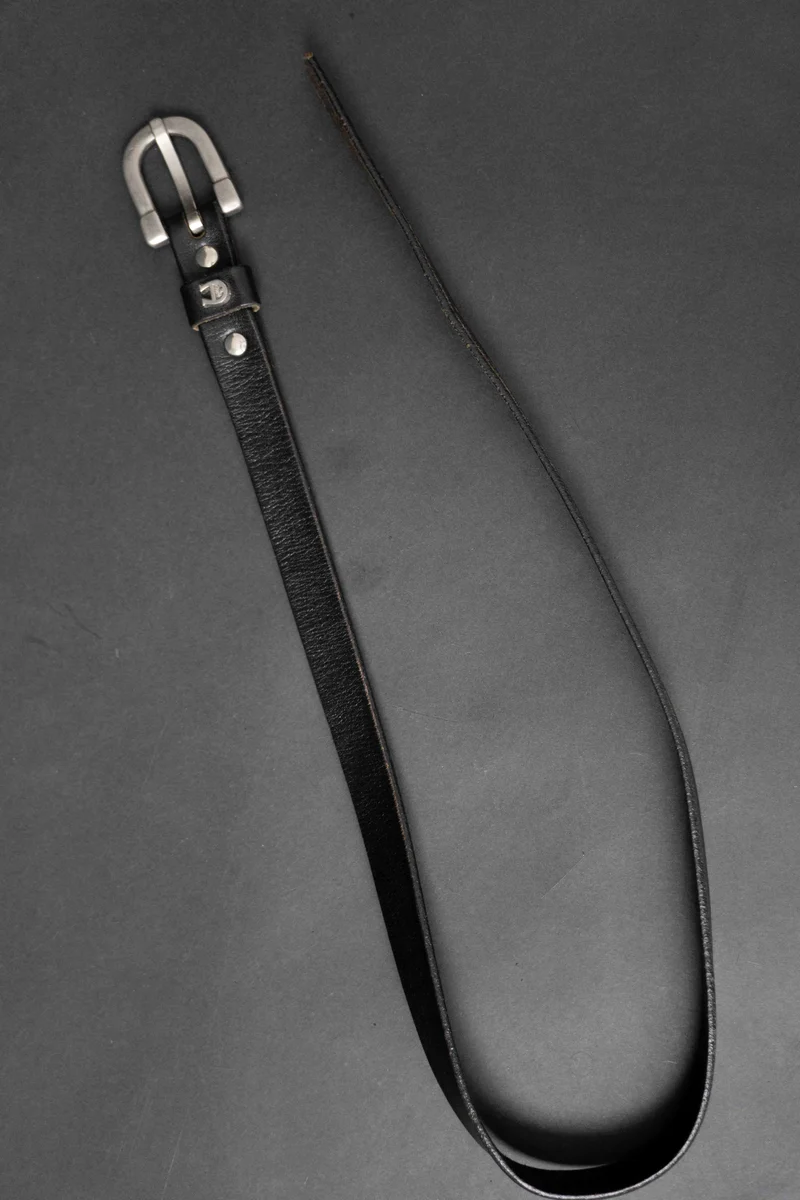 Vintage Aigner Gürtel Schwarz. S–M