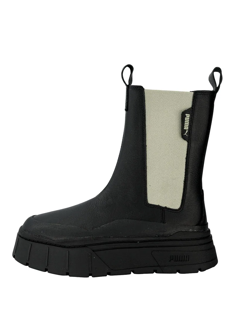 Stiefel Mayze Stack Chelsea Schwarz