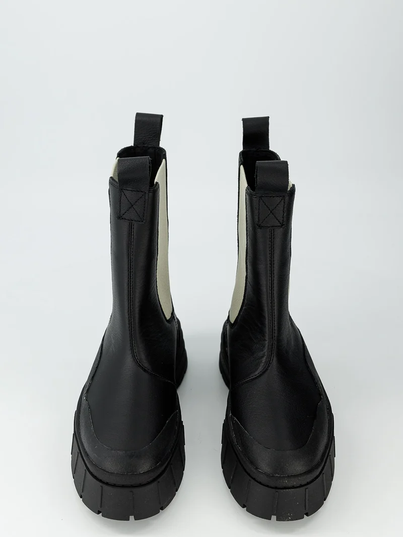 Stiefel Mayze Stack Chelsea Schwarz