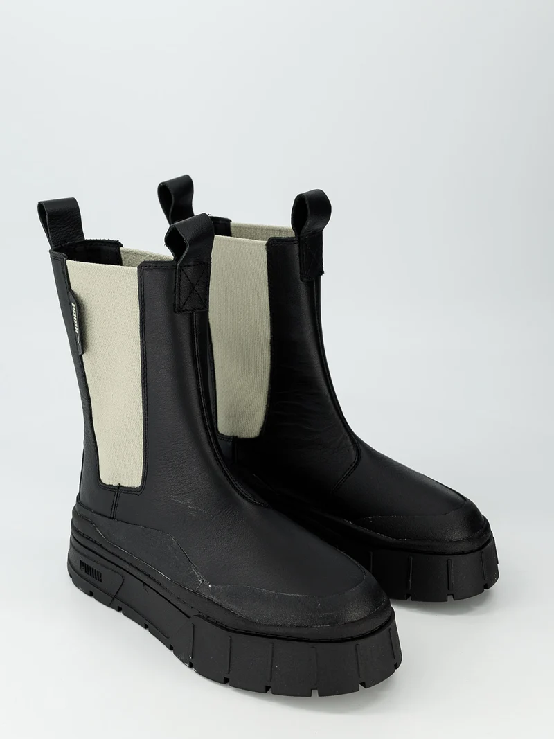 Stiefel Mayze Stack Chelsea Schwarz
