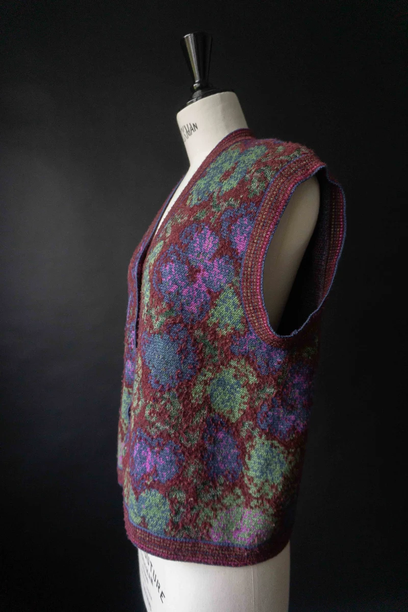 Vintage Missoni Strickweste, S–M