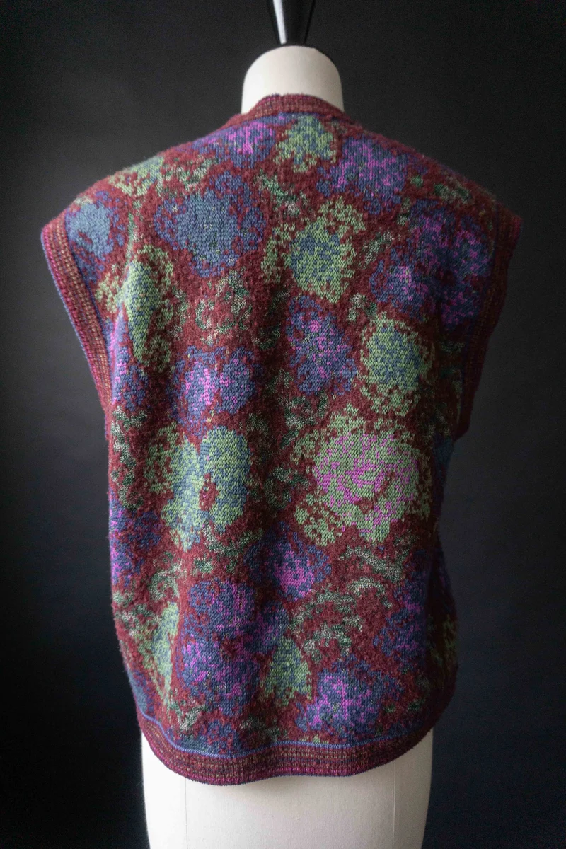 Vintage Missoni Strickweste, S–M