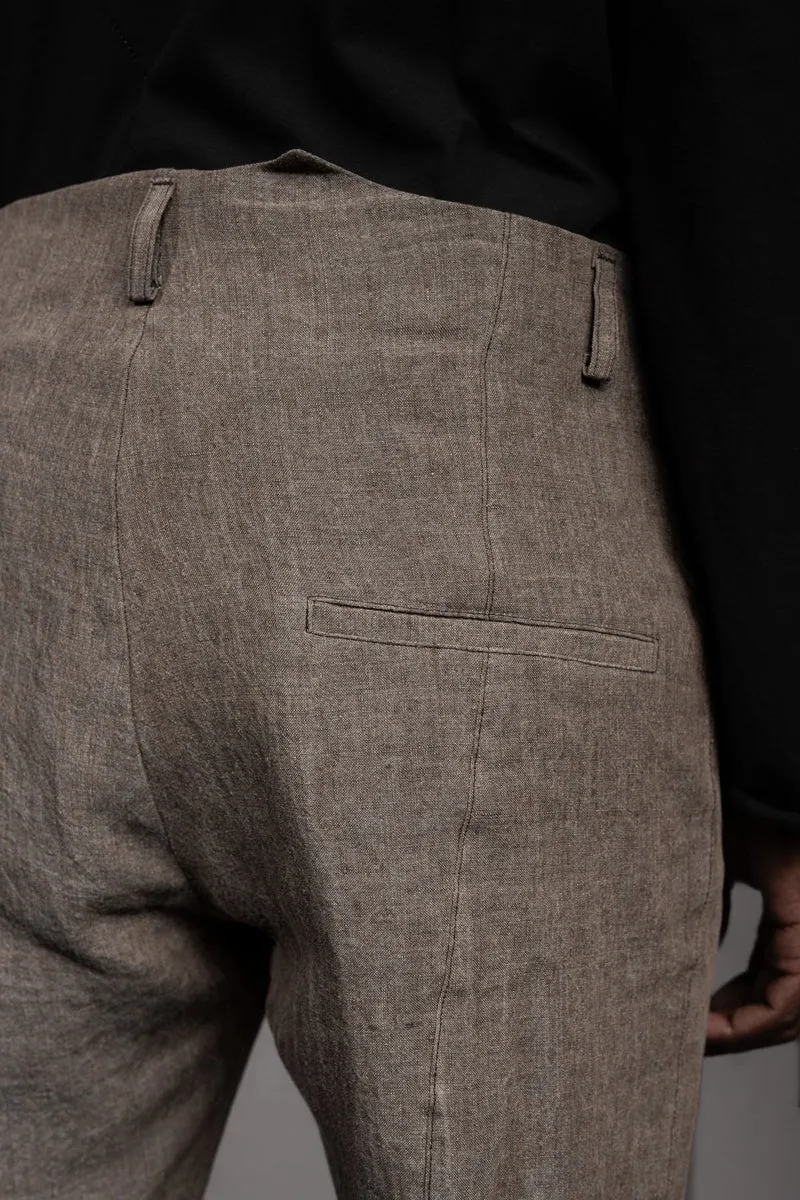 eigensinnig wien | GroTho | Designer-Sommeranzug für Herren aus Leinen mit Overshirt und schmaler Hose