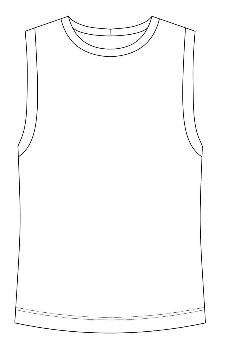 No95 T-Shirt Tonini ärmellos unisex