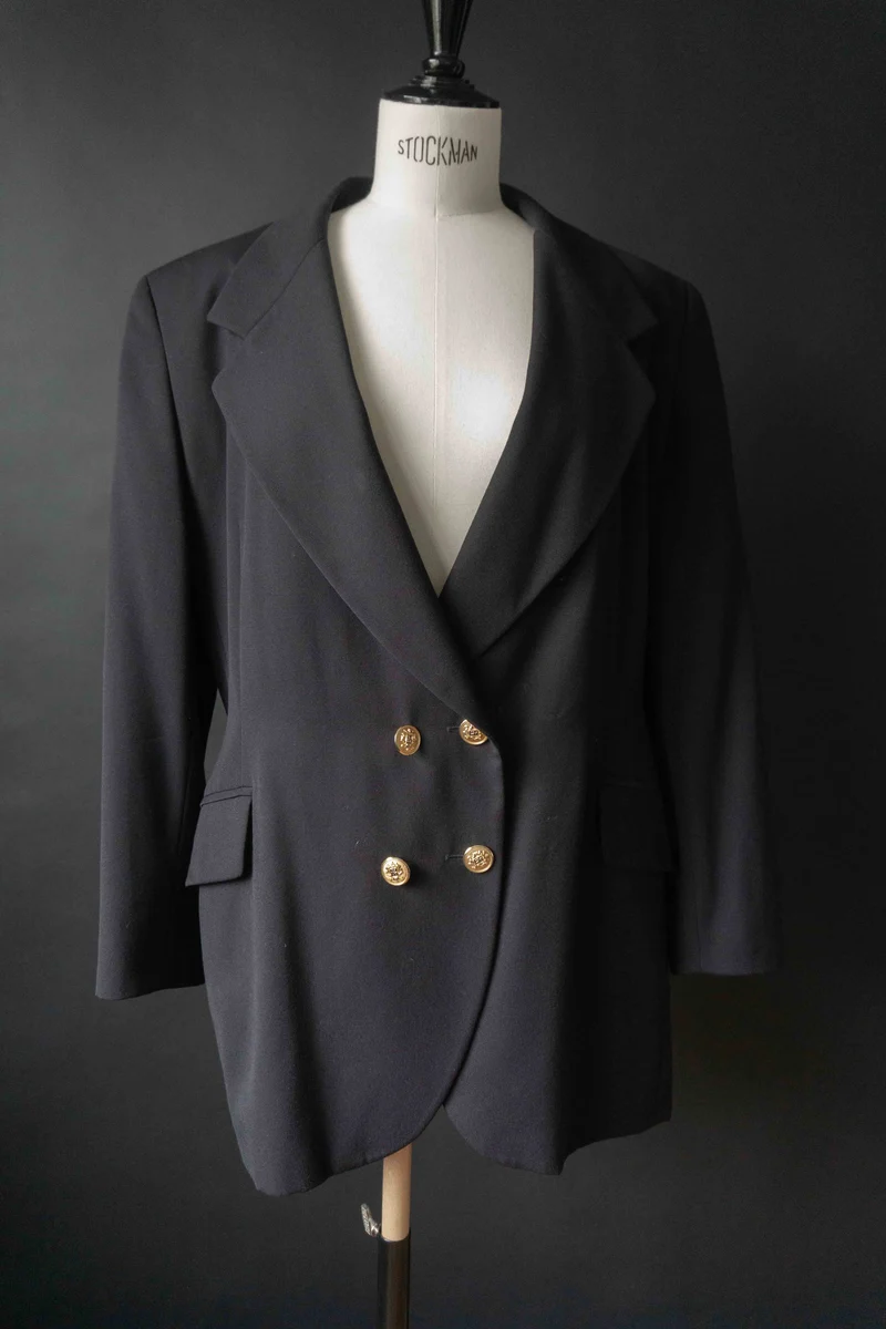 Vintage Escada Blazer Navy, L–XL