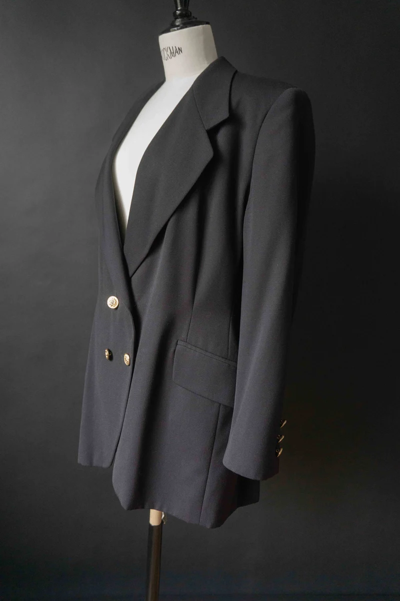 Vintage Escada Blazer Navy, L–XL