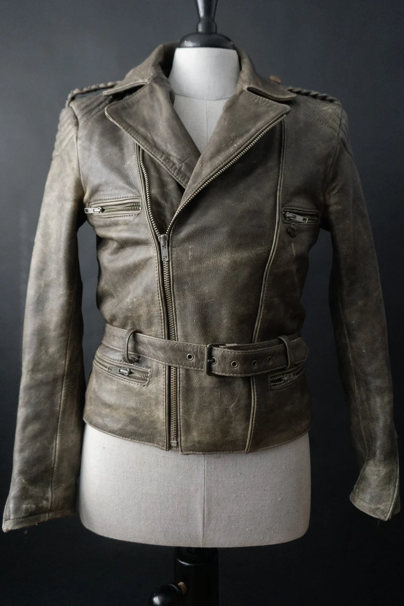 Vintage Biker Lederjacke Louis