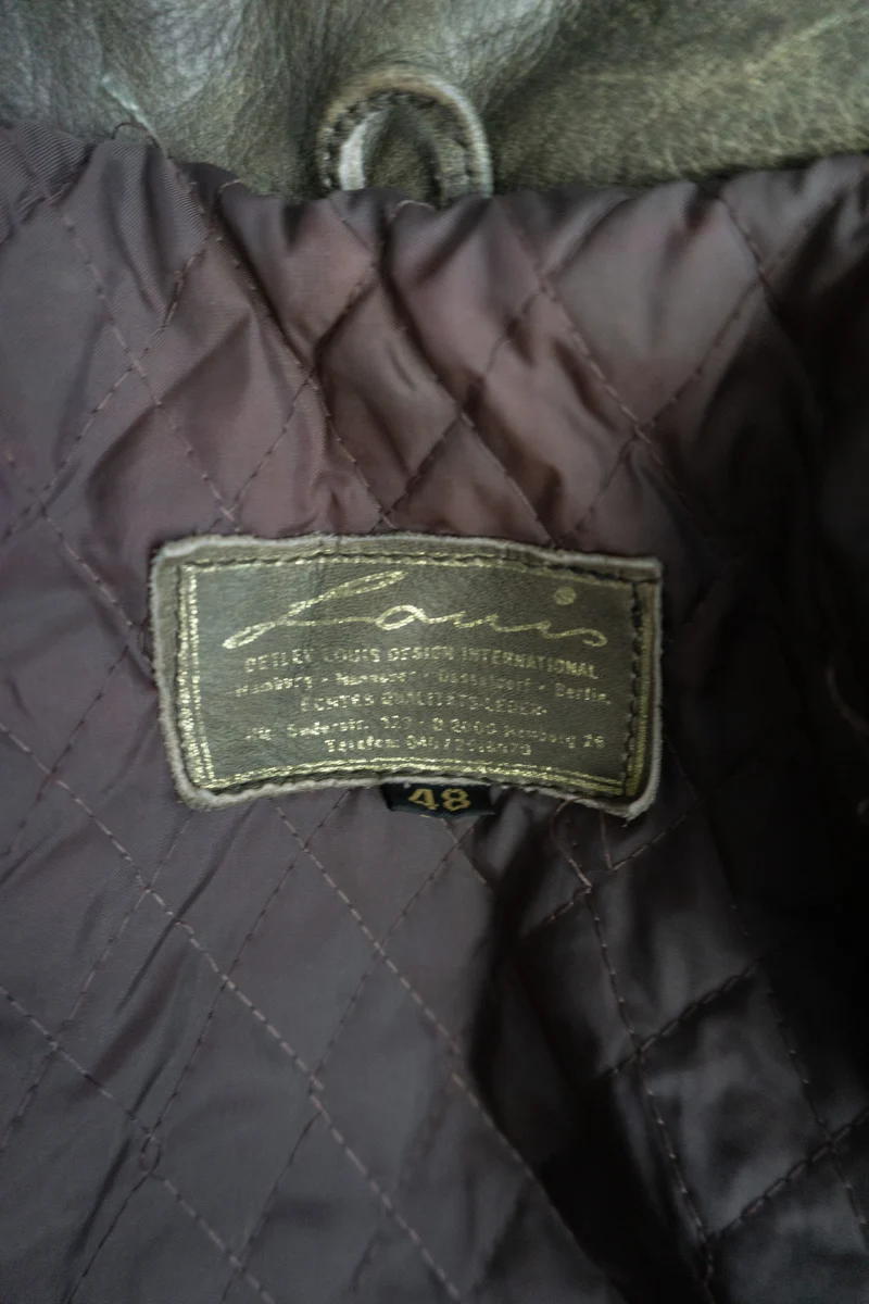 Vintage Biker Lederjacke Louis