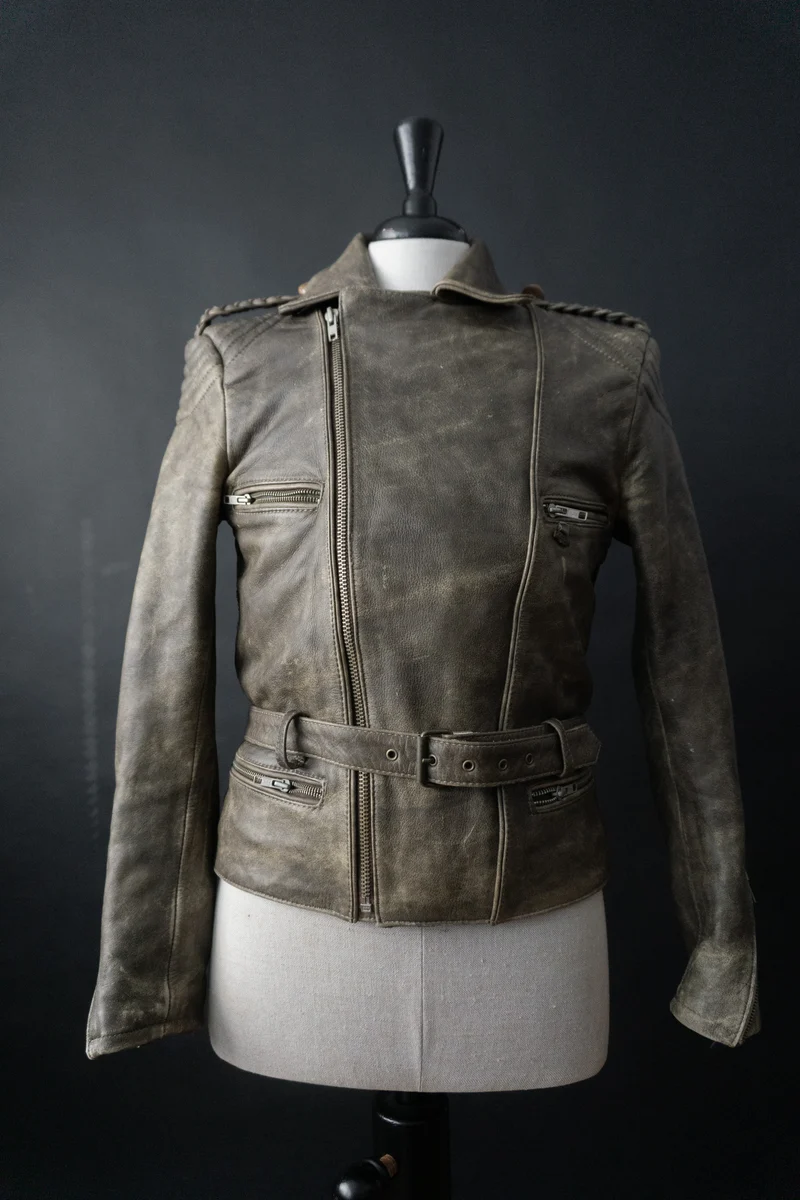 Vintage Biker Lederjacke Louis