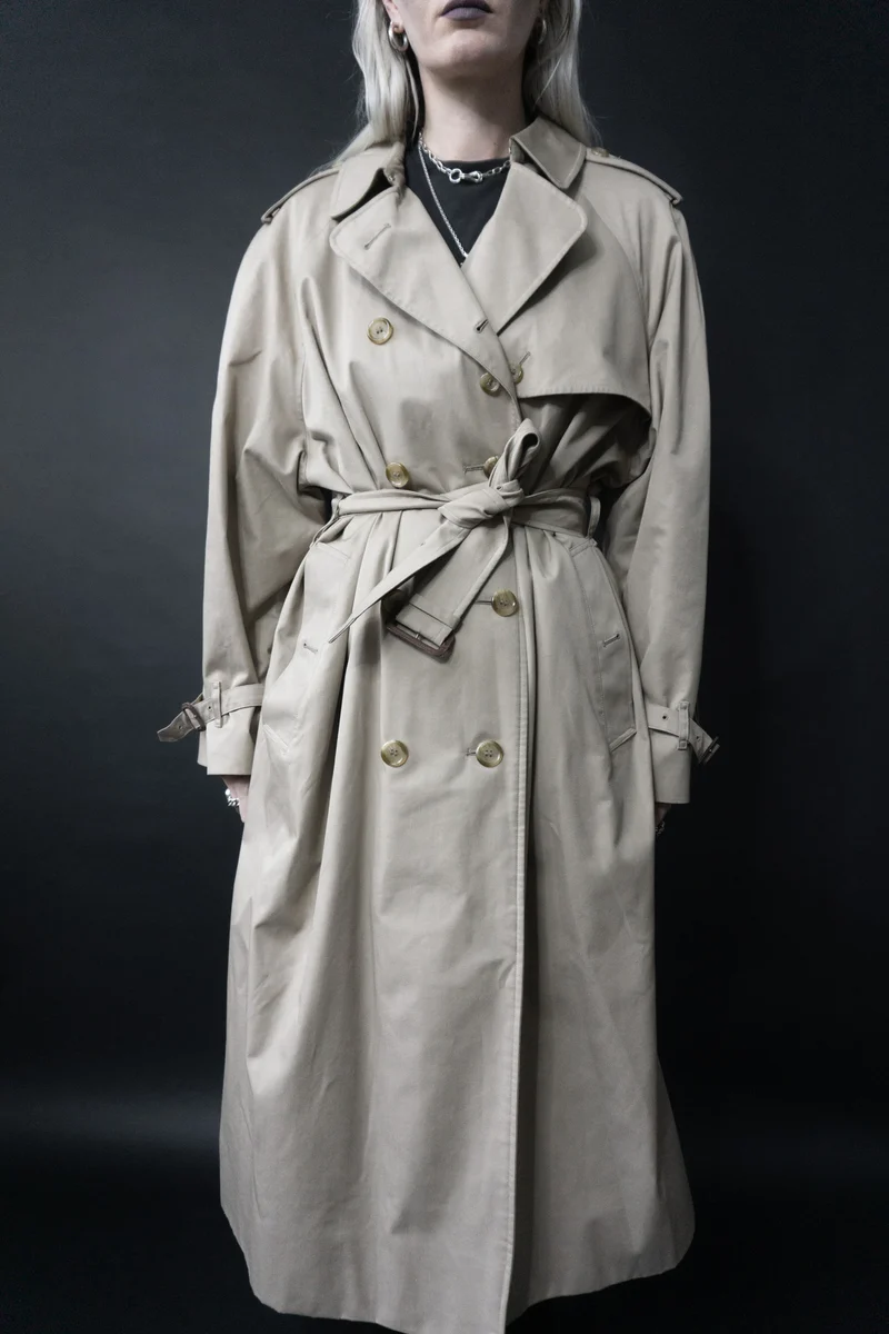Vintage Burberry Trenchcoat – Klassiker mit Nova Check