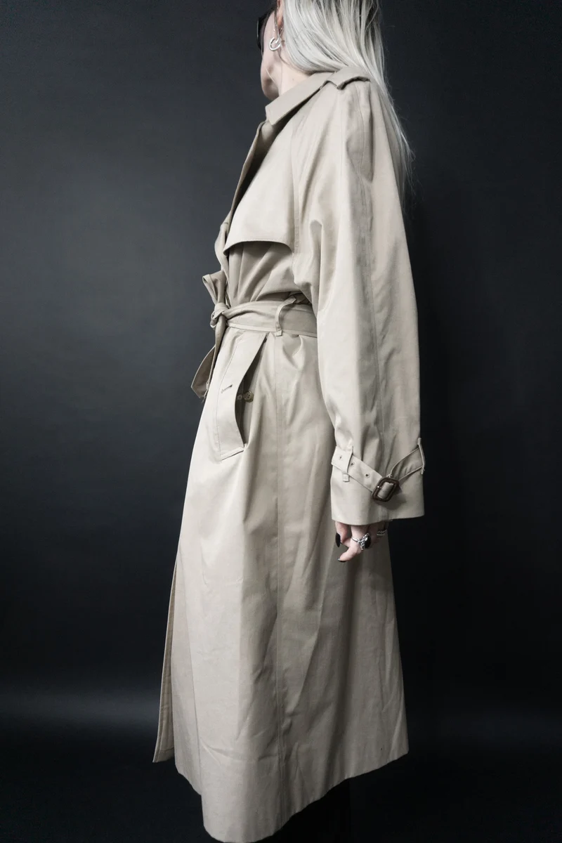 Vintage Burberry Trenchcoat – Klassiker mit Nova Check