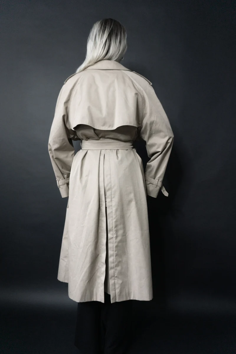 Vintage Burberry Trenchcoat – Klassiker mit Nova Check