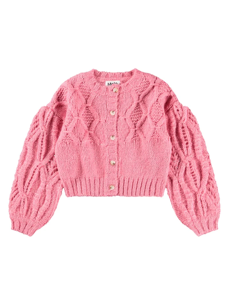 Strickjacke Pink