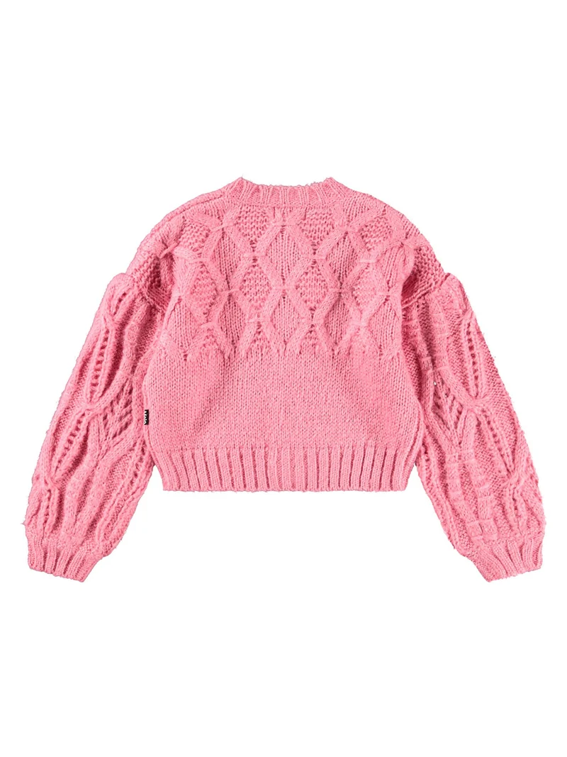 Strickjacke Pink