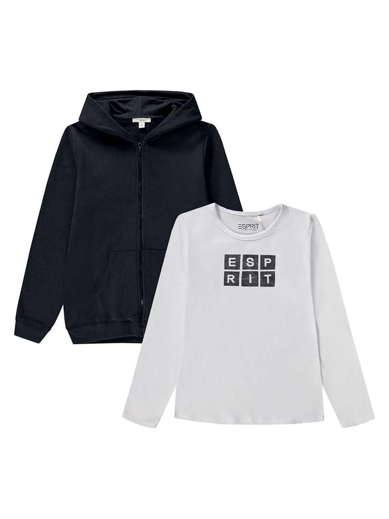 Sweatjacke Schwarz