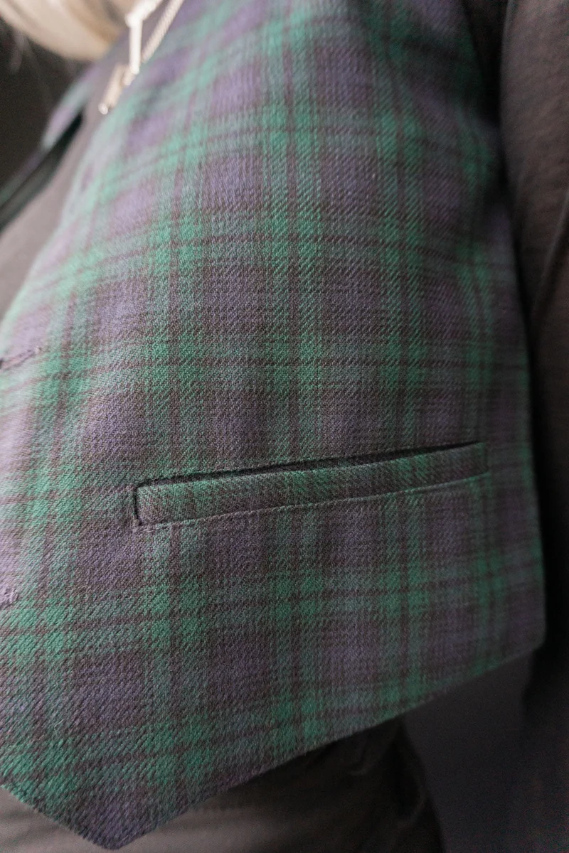 Weste Tartan XS