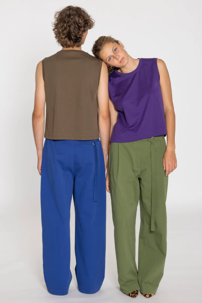 No80 Bundfaltenhose Bennet unisex
