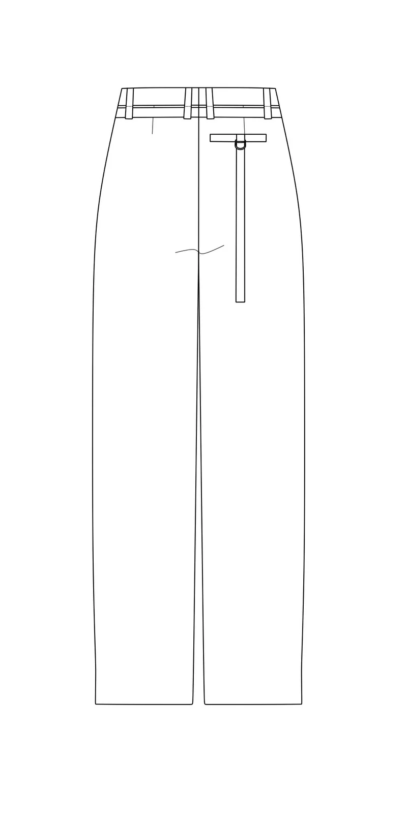 No80 Bundfaltenhose Bennet unisex