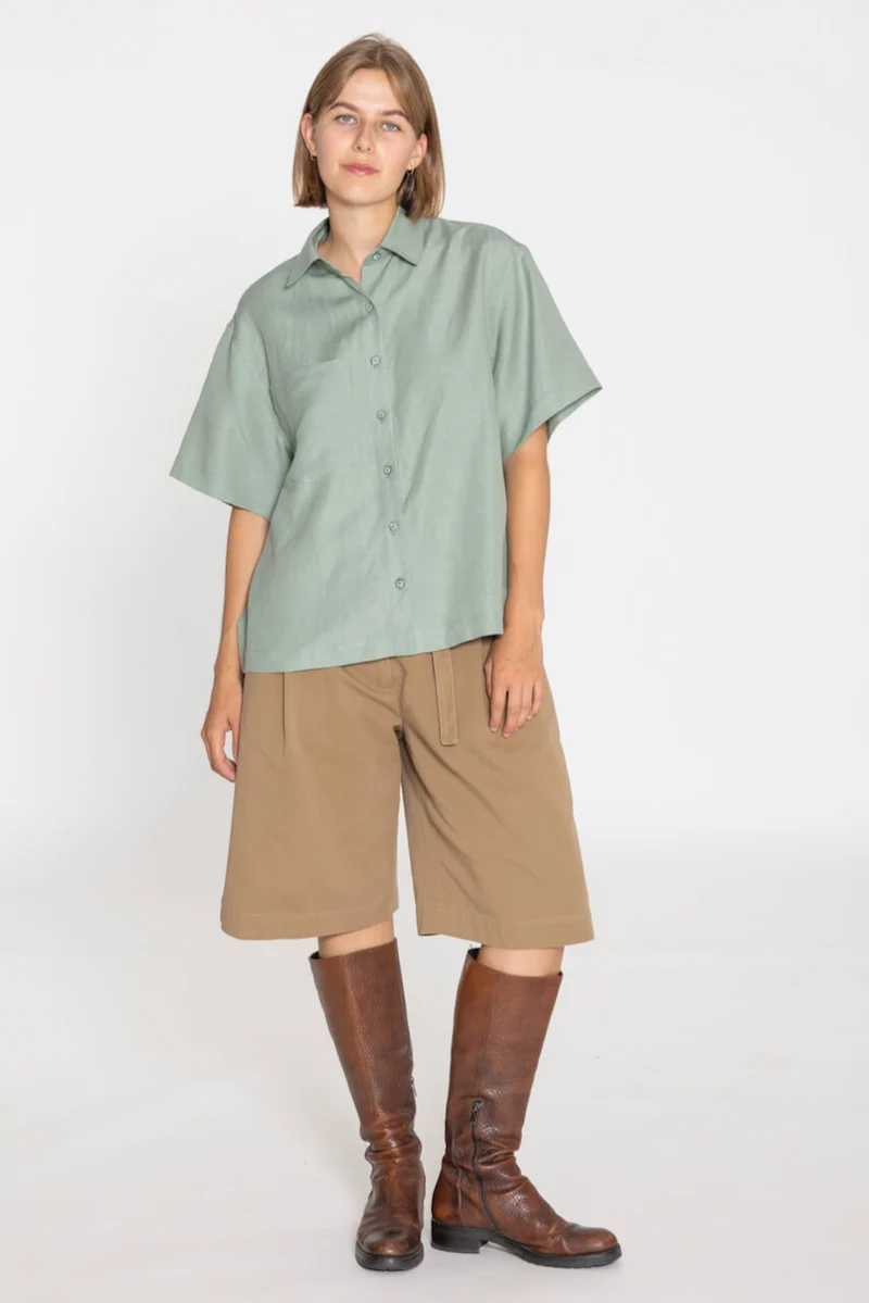 No80 Bundfaltenhose Bennet unisex