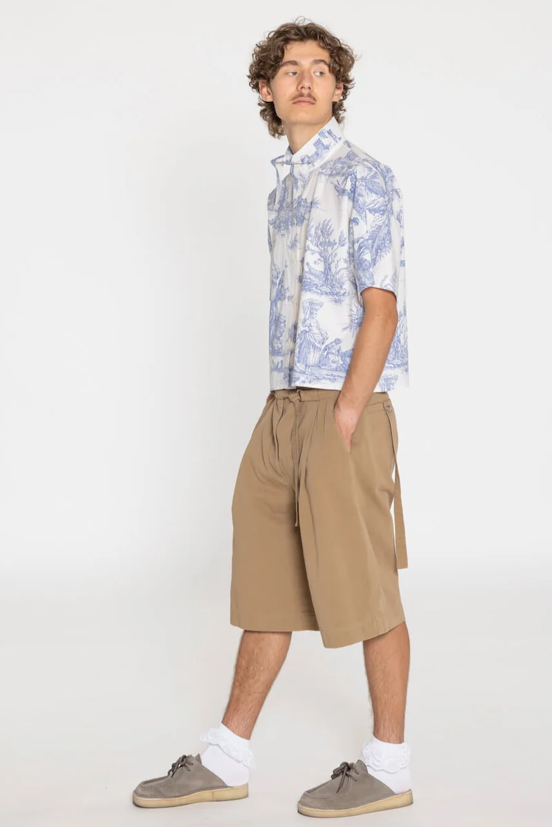 No80 Bundfaltenhose Bennet unisex