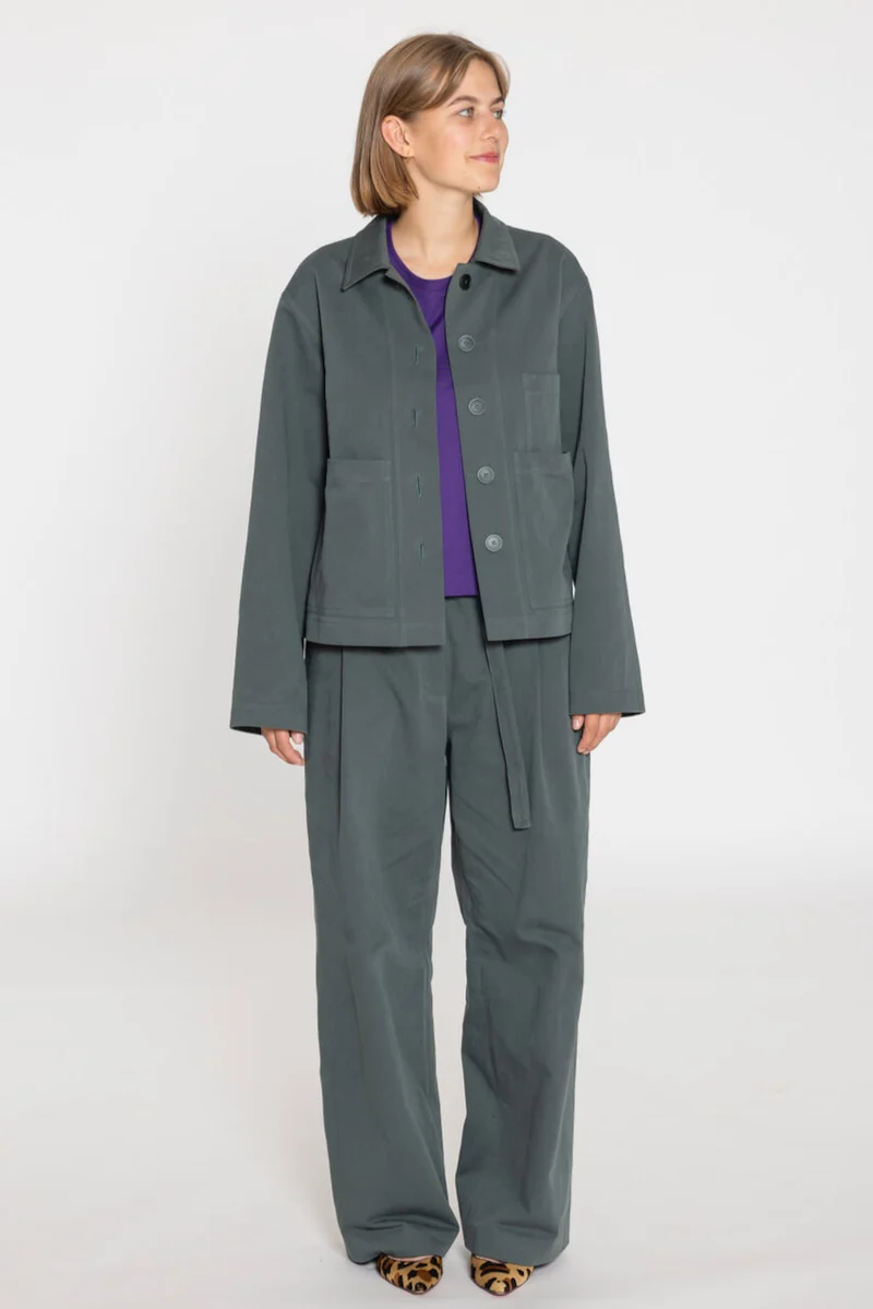 No80 Bundfaltenhose Bennet unisex