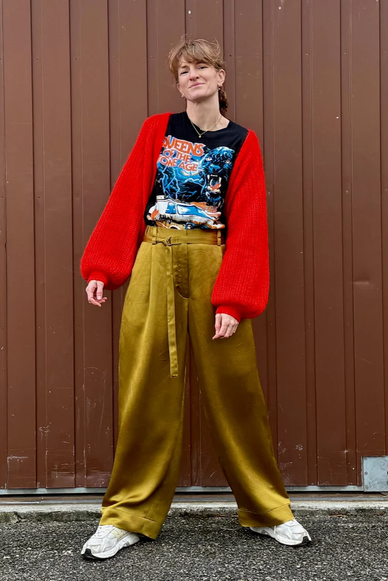 No80 Bundfaltenhose Bennet unisex