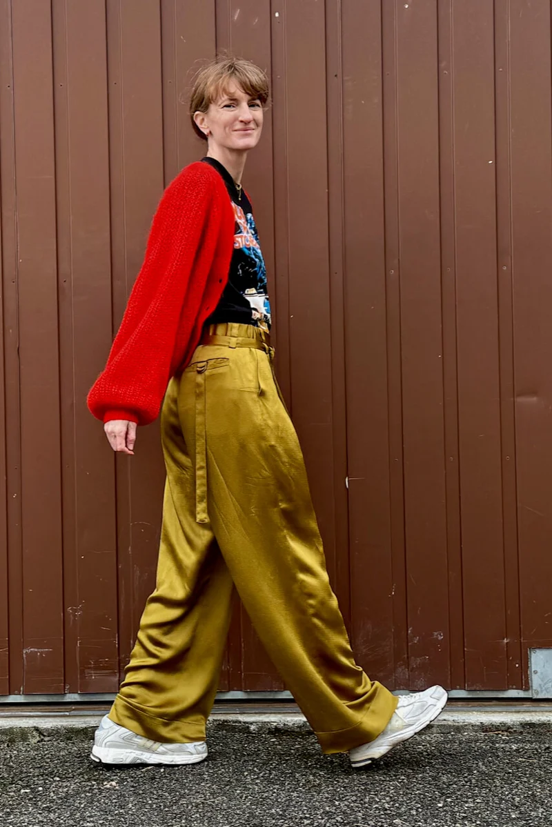 No80 Bundfaltenhose Bennet unisex