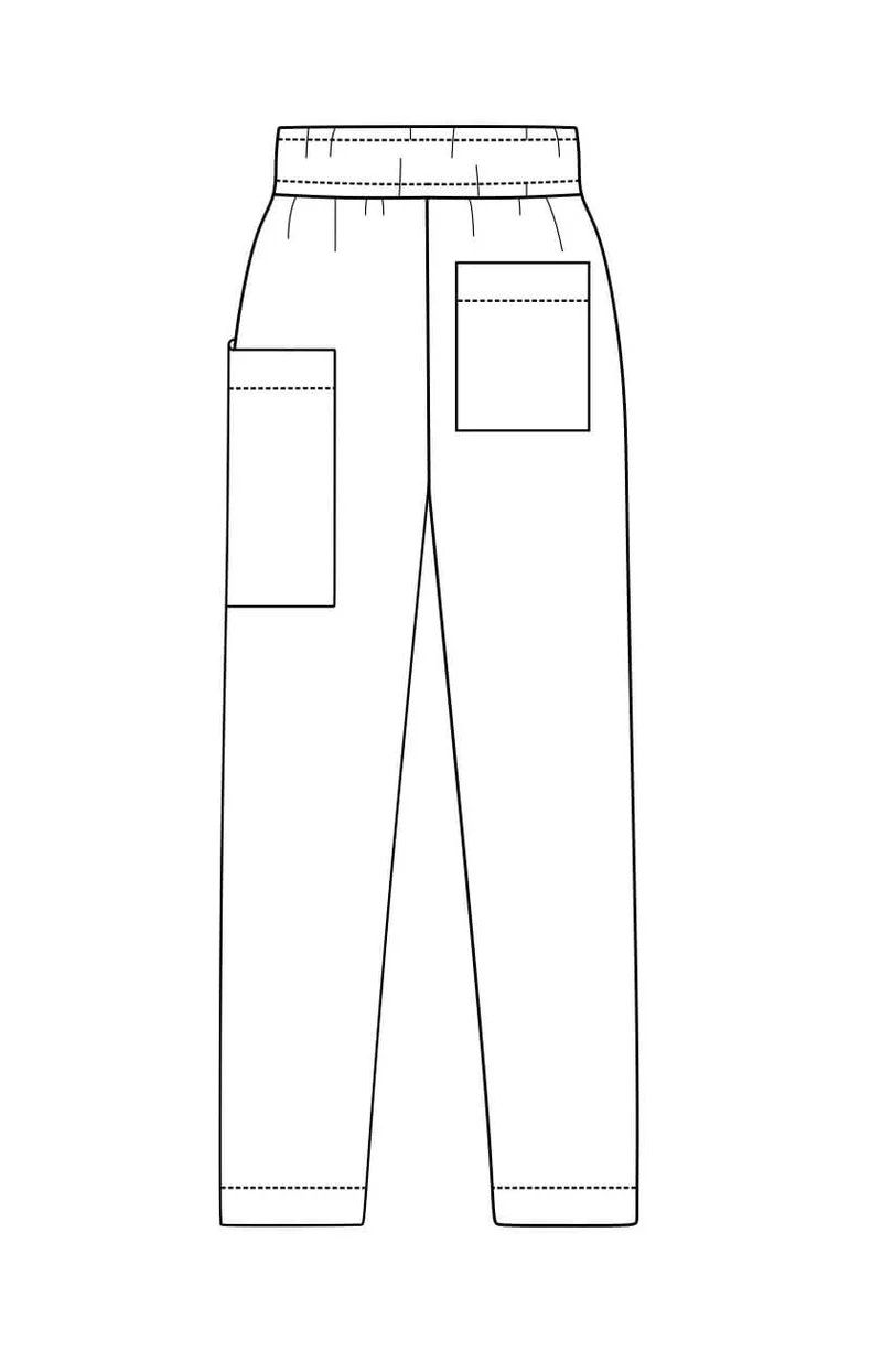 No84 Schlupfhose mit Elast + Taschen