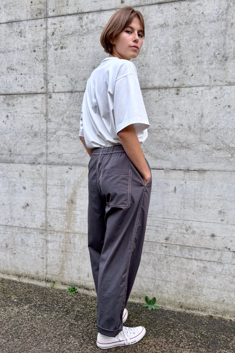 No84 Schlupfhose mit Elast + Taschen