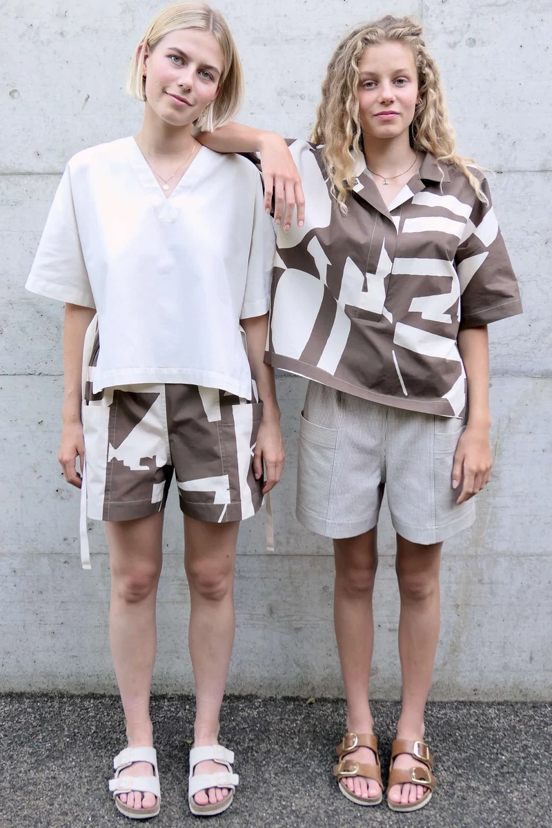 No77 Shorts mit Taschen