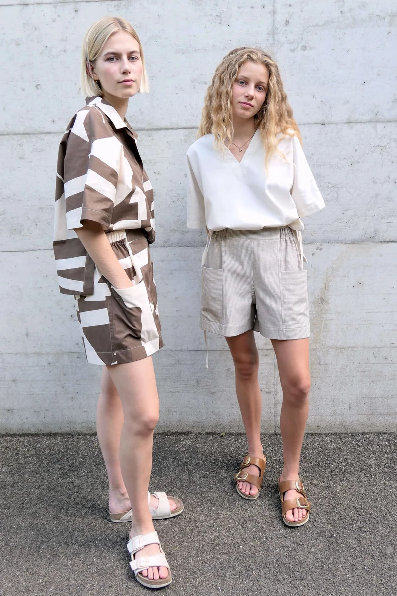 No77 Shorts mit Taschen