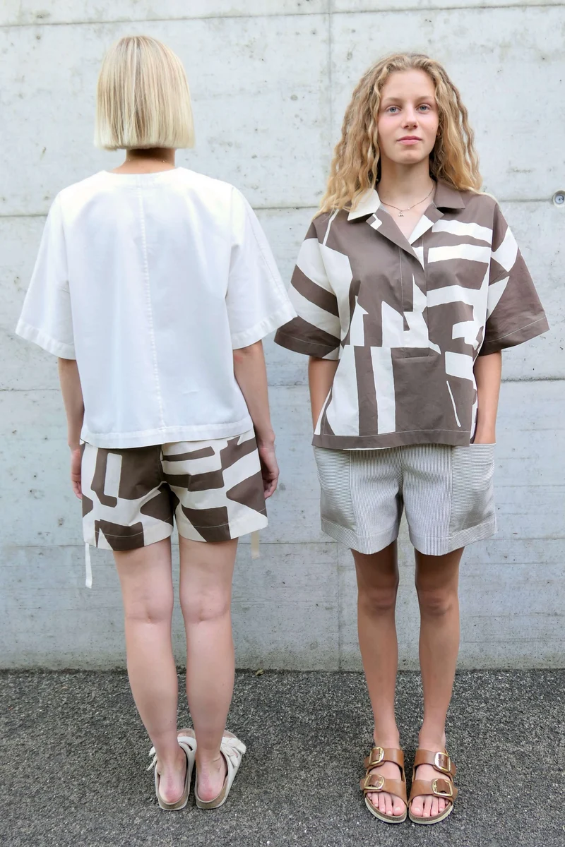 No77 Shorts mit Taschen