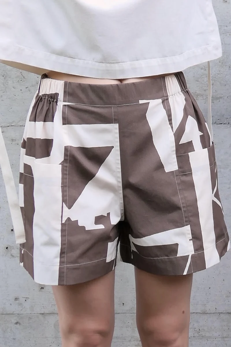 No77 Shorts mit Taschen