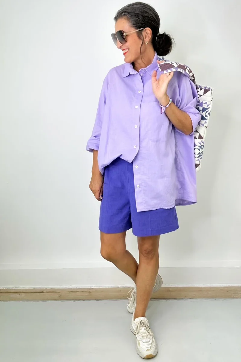 No77 Shorts mit Taschen