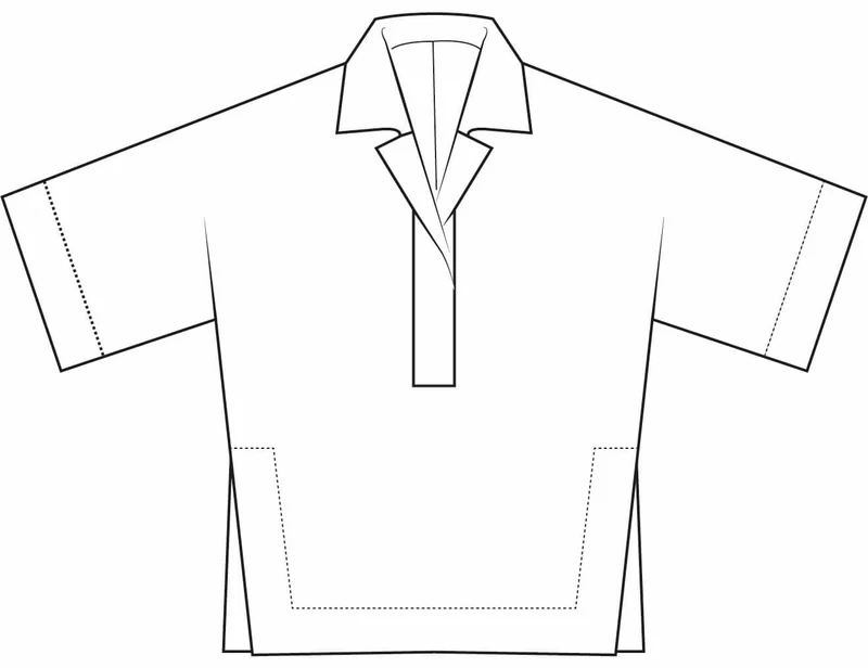 No72 Polohemd mit T-Ärmel