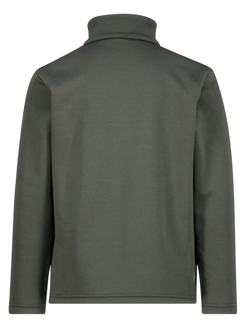 Fleece Pullover Olivgrün