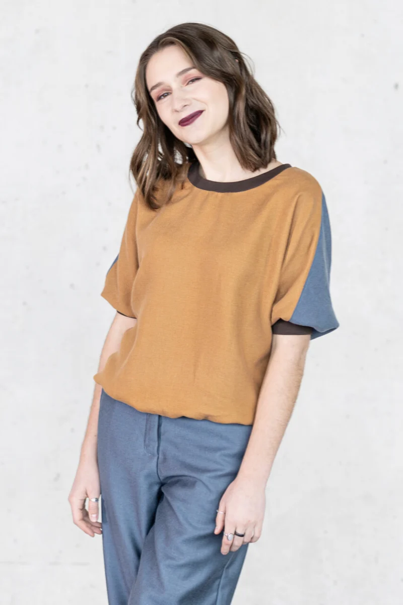 No44 Pulli mit Fledermausärmel