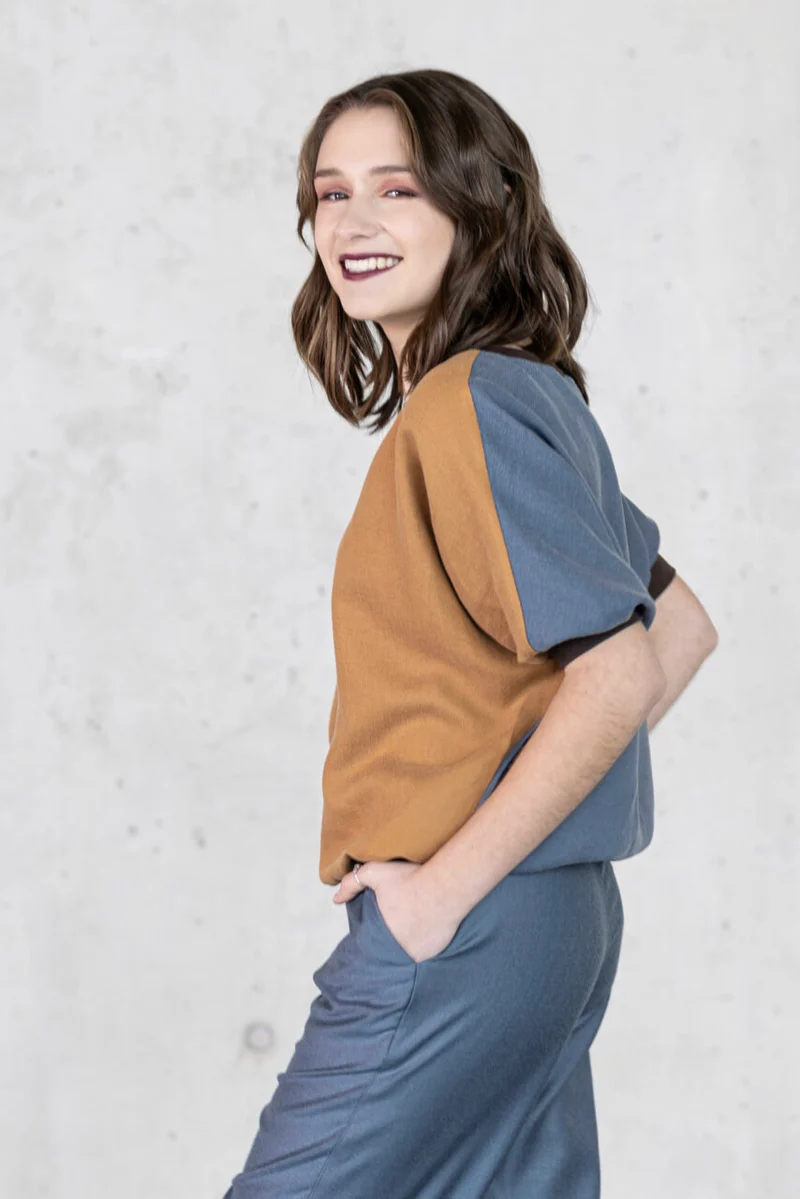 No44 Pulli mit Fledermausärmel