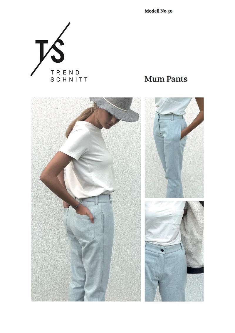 No30 Schnittmuster Mum Pants
