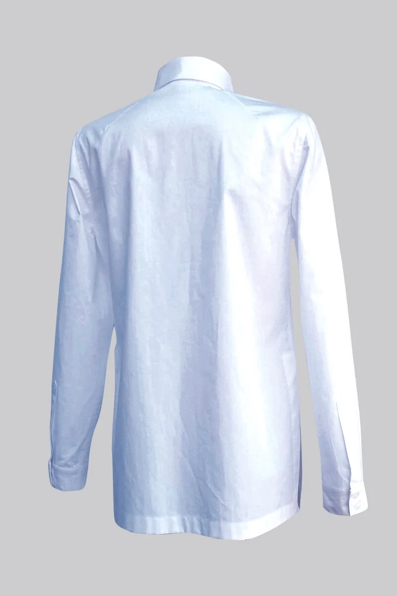 No19 Bluse mit Seitenschlitzen