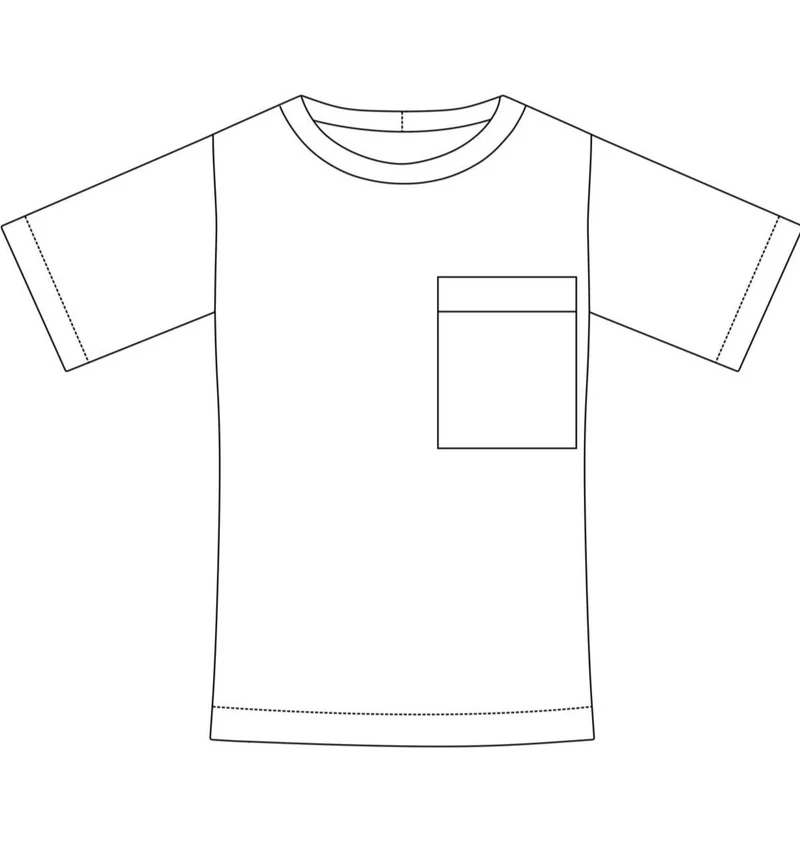 No42 Basic T-Shirt Bassani kurzarm