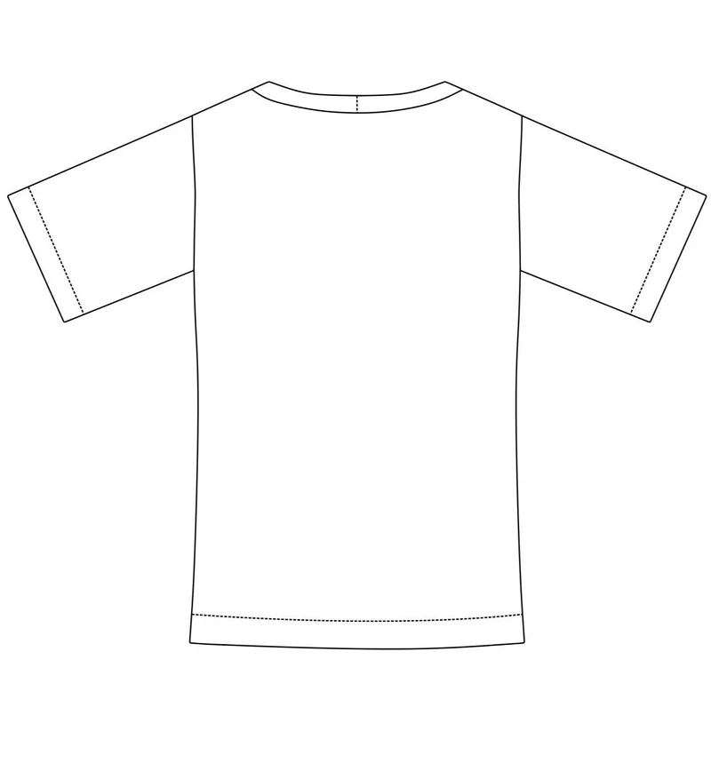No42 Basic T-Shirt Bassani kurzarm