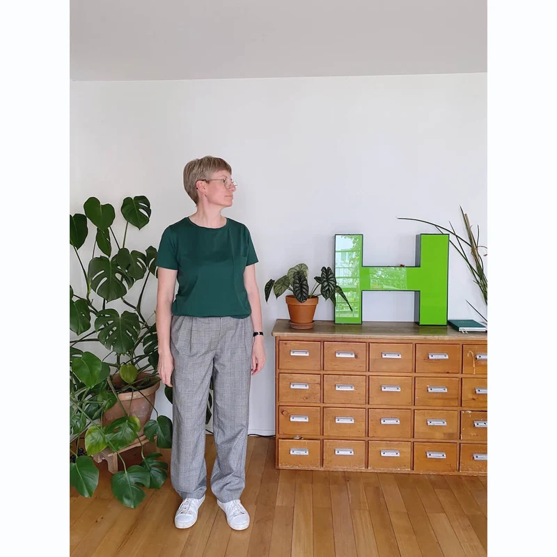 No42 Basic T-Shirt Bassani kurzarm