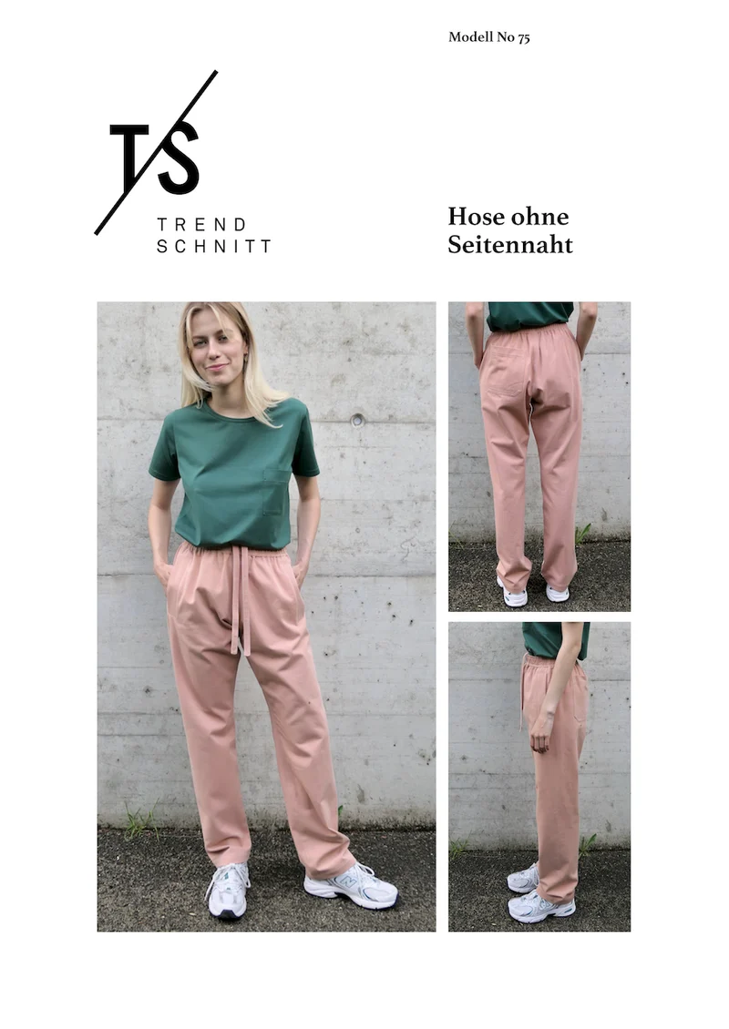 No75 Hose ohne Seitennaht