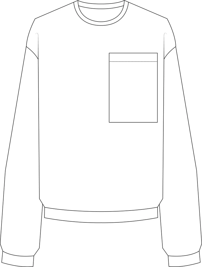 No76 Pullover mit Balaclava