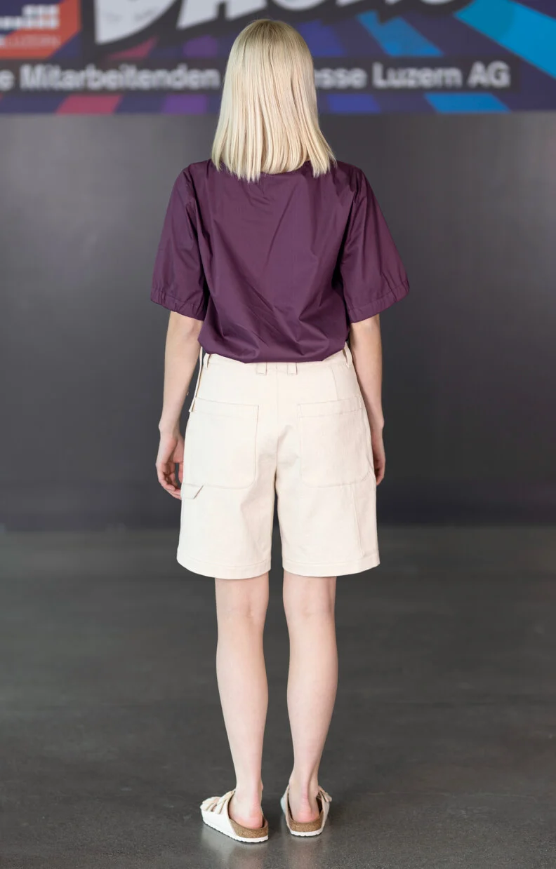 No70 Shorts mit Arbeitertaschen